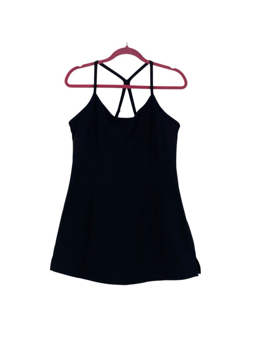 PINK by Victoria’s Secret XL Black Activewear Mini Dress with Built In Shorts